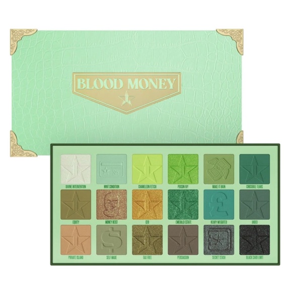 Jeffree Star Cosmetics - Blood Money Eyeshadow Palette Rare / Discontinued - Picture 1 of 9